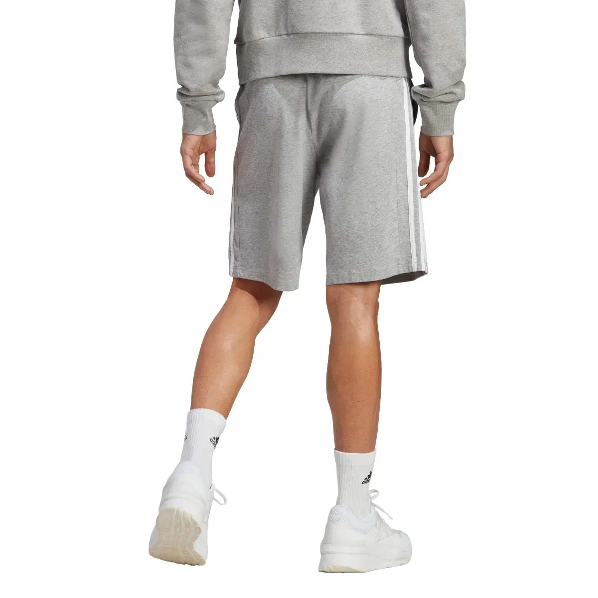 adidas Men's Essentials Single Jersey 3-Stripes Shorts (Tall)