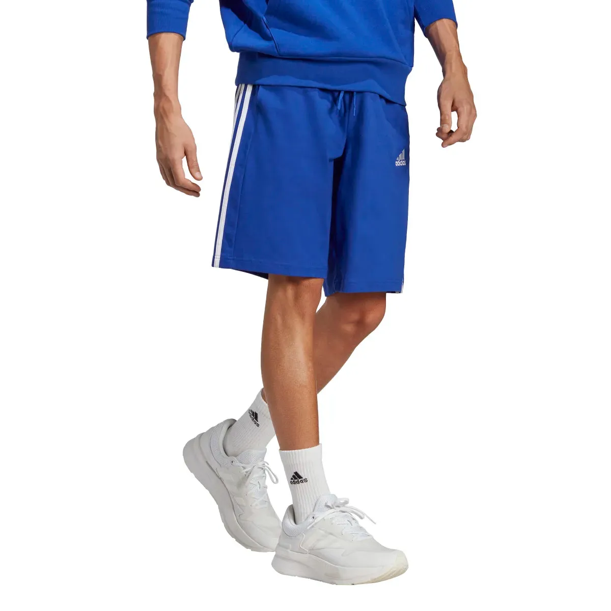 adidas Men's Essentials Single Jersey 3-Stripes Shorts (Tall)