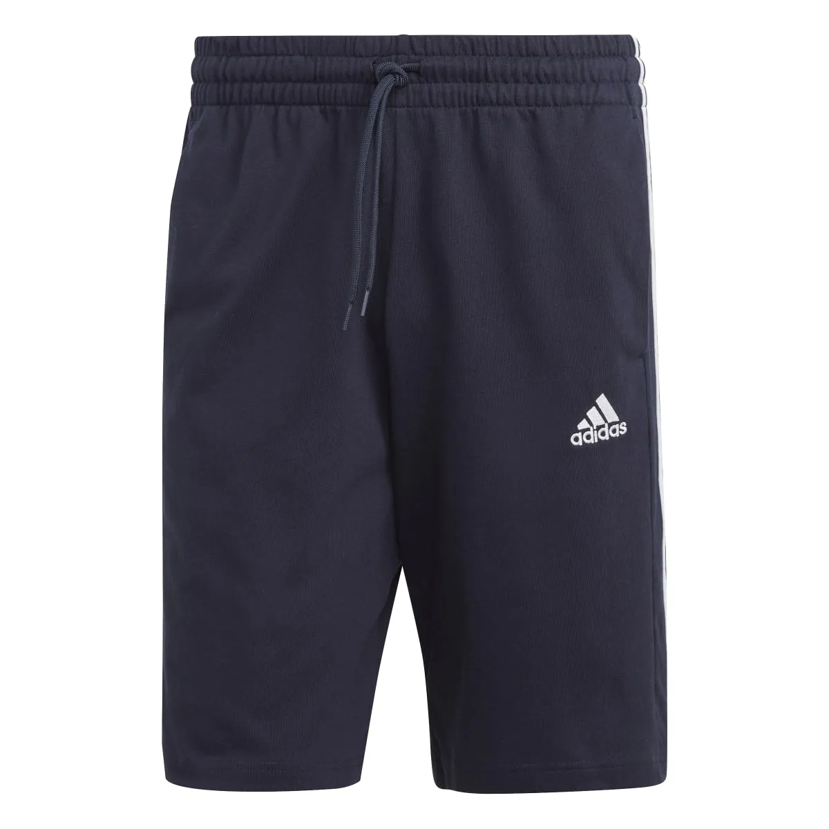 adidas Men's Essentials Single Jersey 3-Stripes Shorts (Tall)