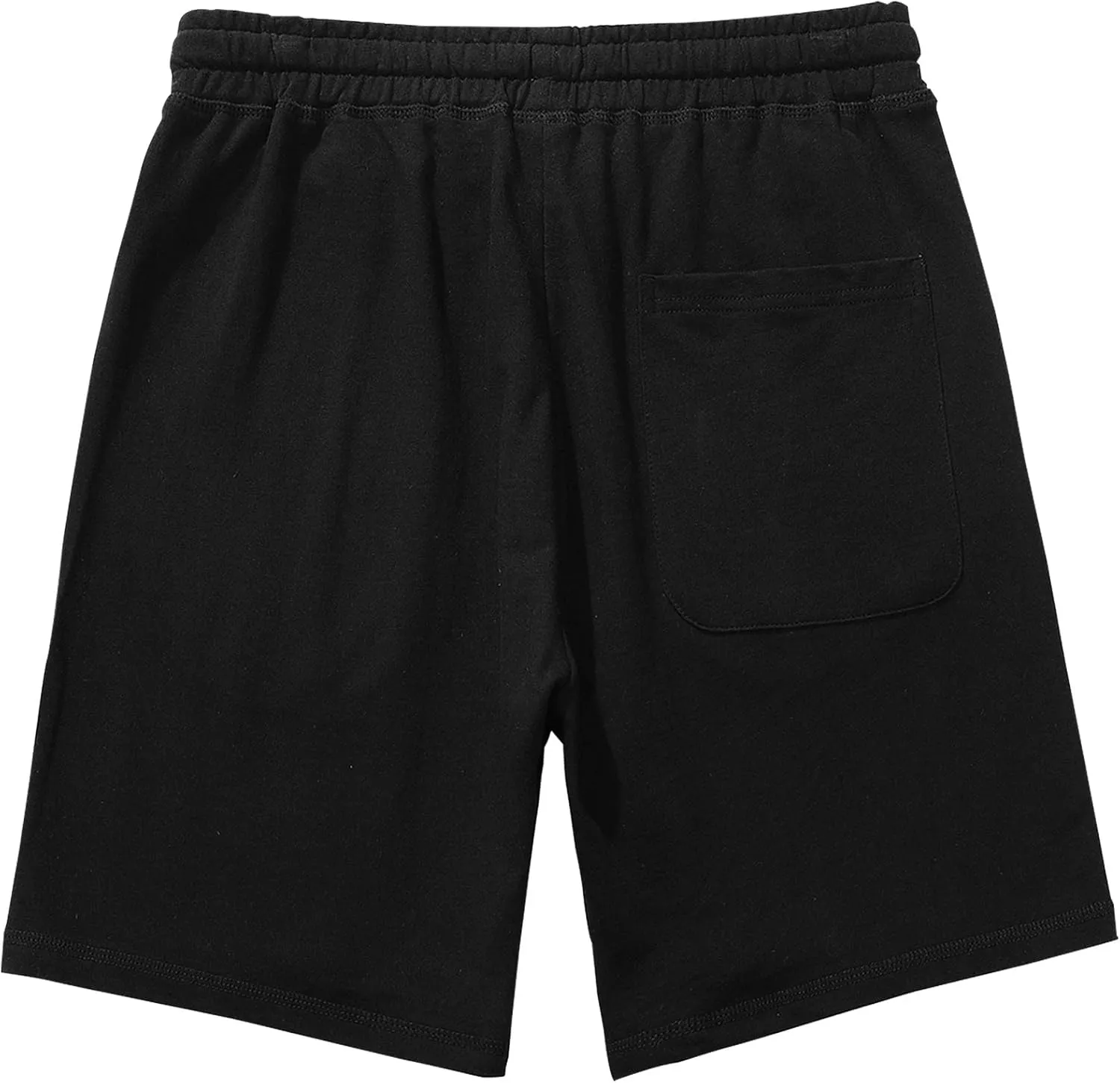 AMY COULEE Men's Casual Shorts 8" Cotton Athletic Workout Lounge Sweat Shorts with Pockets