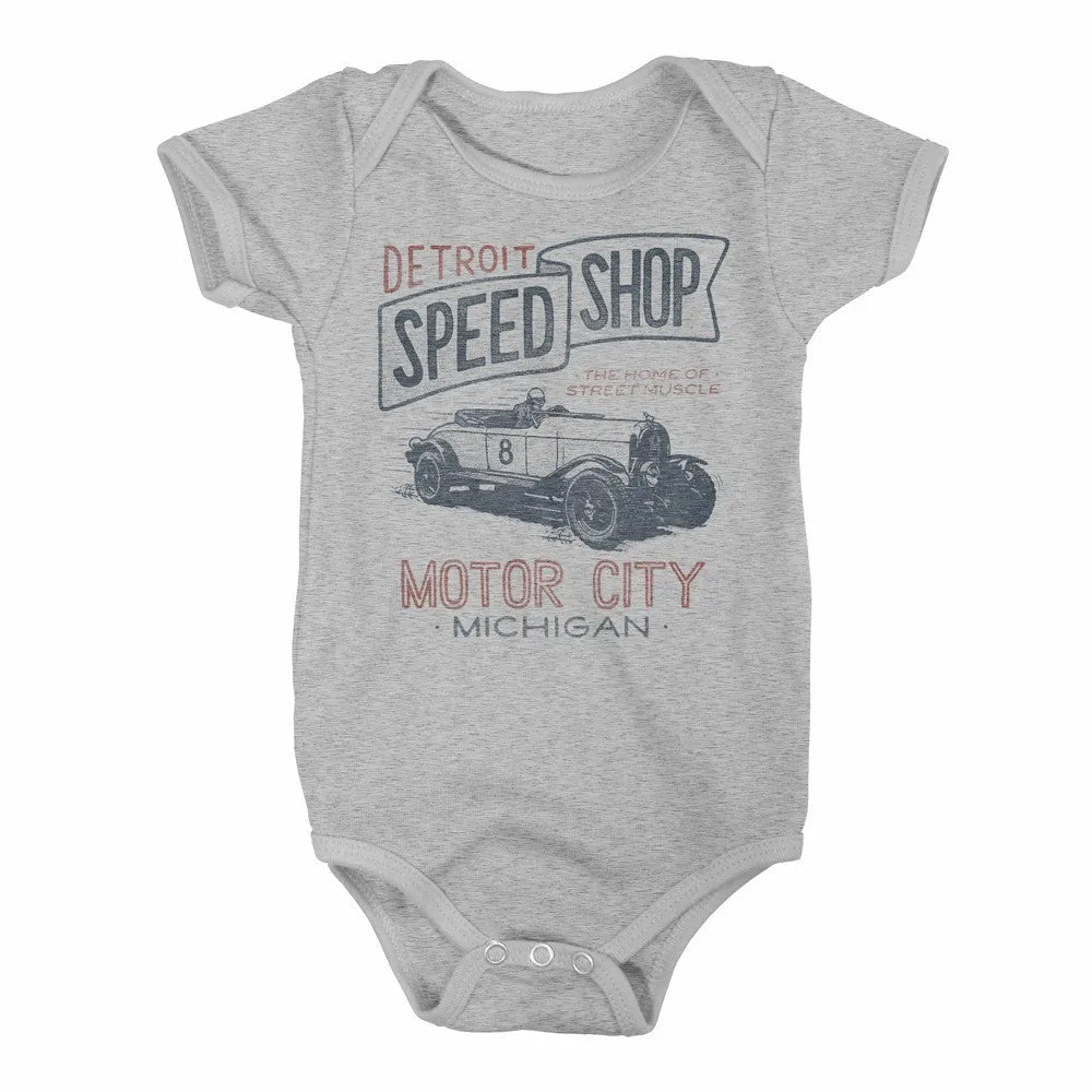 Baby Onesie - Detroit Speed Shop