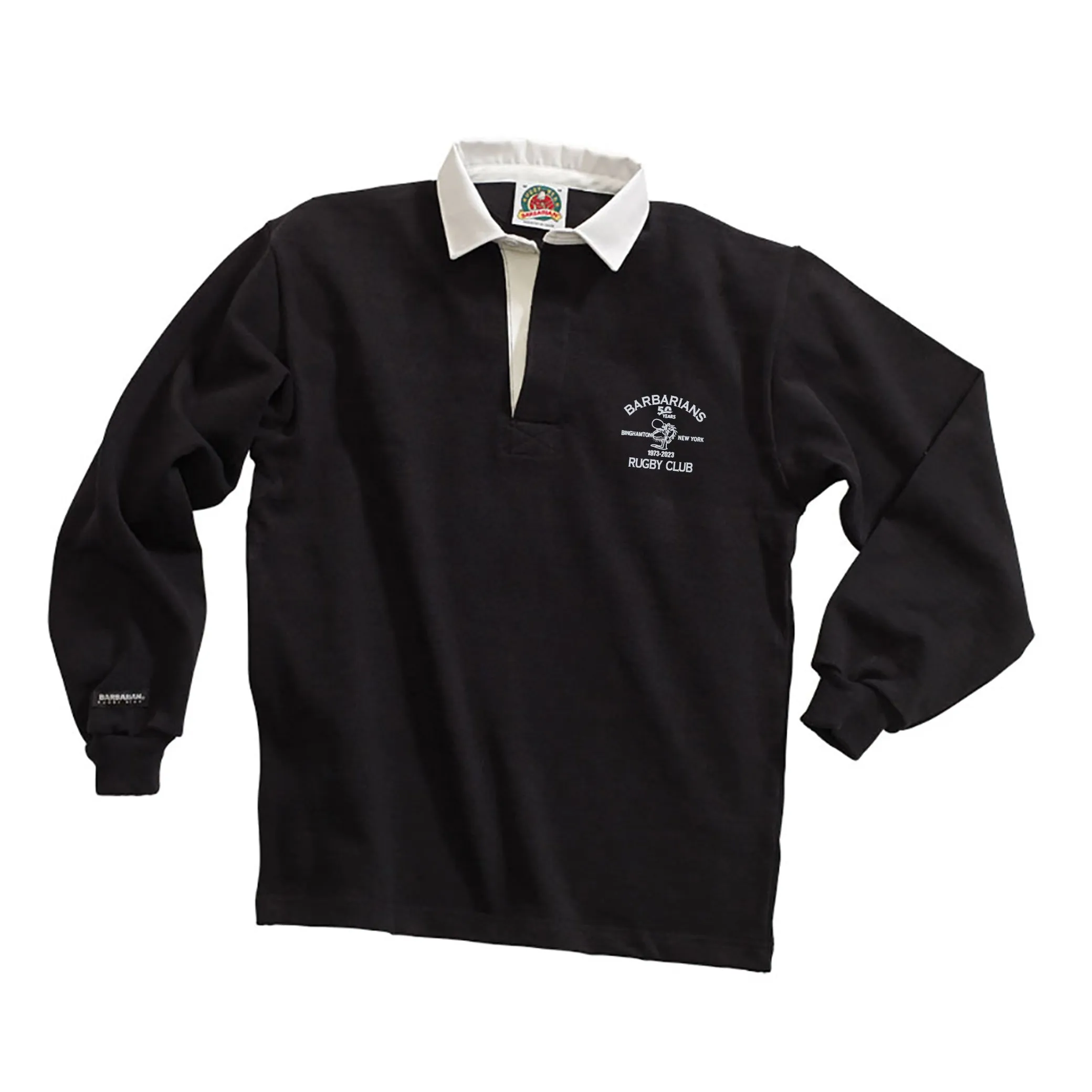 Binghamton Barbarians Solid Traditional Rugby Jersey