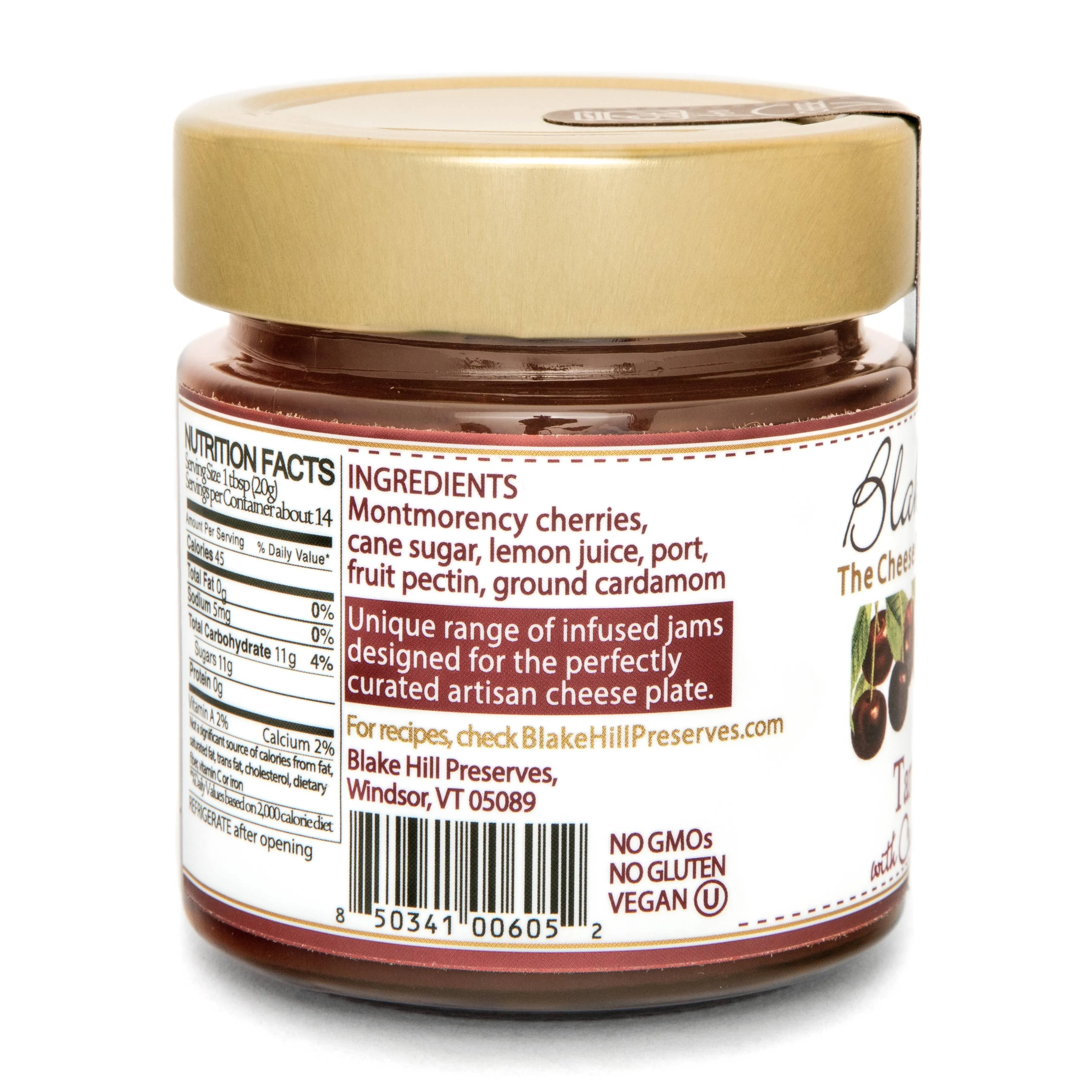 Blake Hill Preserves - Tart Cherry with Cardamon and Port