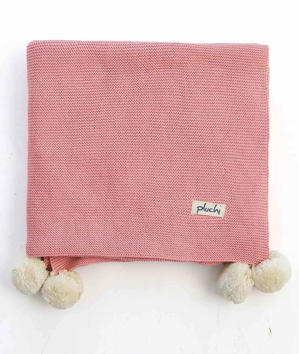 Bugs Bunny Blossom & Ivory 100% Organic Cotton Knitted All Seasons AC Blanket for Babies