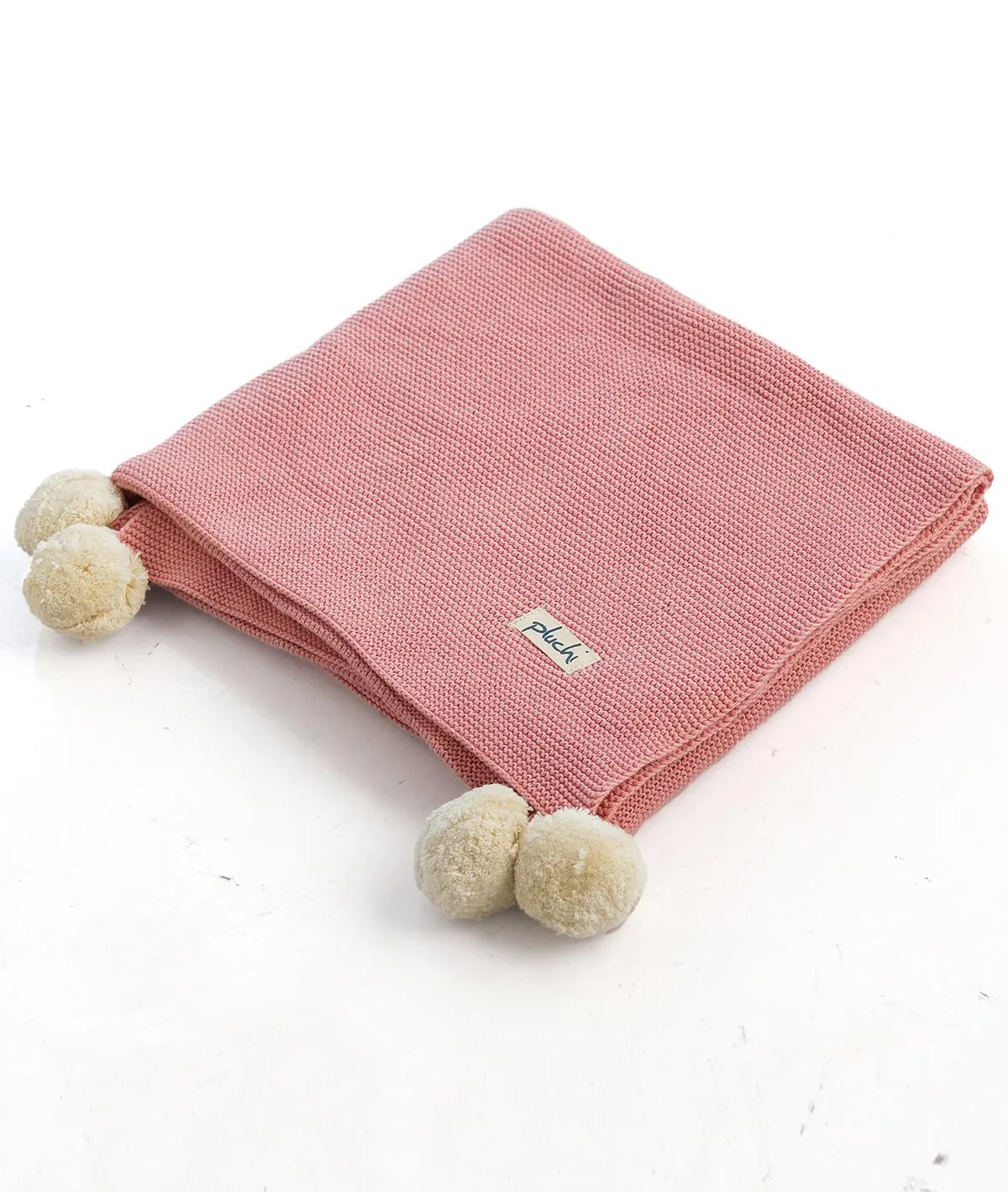 Bugs Bunny Blossom & Ivory 100% Organic Cotton Knitted All Seasons AC Blanket for Babies