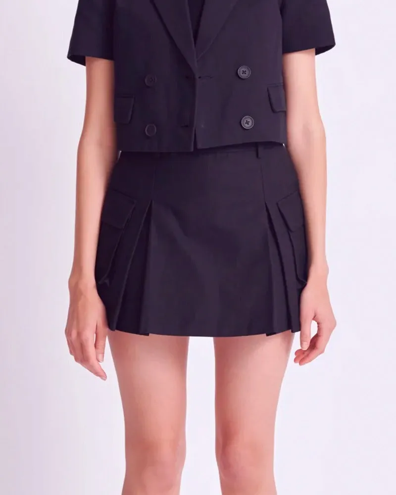 Caroline Mini Cargo Skort