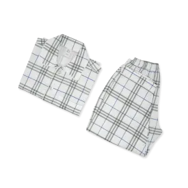 Classic Pyjamas Set - Classy Checks - Blue