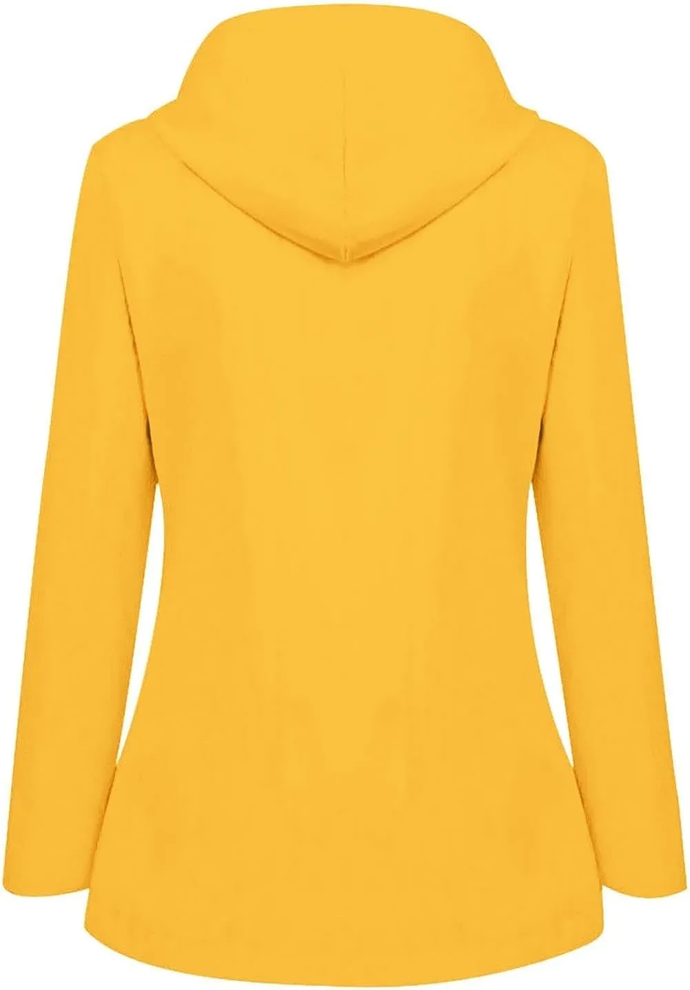 COTECRAM 2025 Women's Waterproof Rain Jacket with Hood Lightweight Outdoor Raincoat Long Hooded Trench Coats Windbreaker