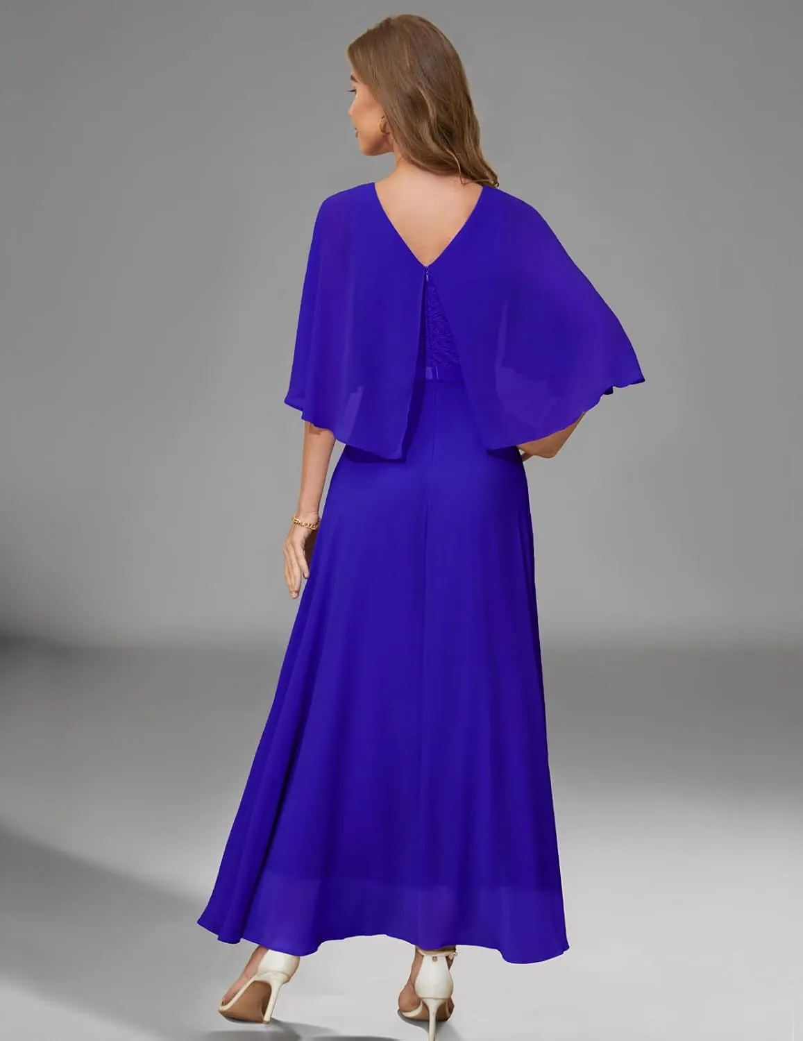 DRESSTELLS Womans Wedding Guest Formal Dress, 2025 Summer Bridesmaid Party Long Prom Church Dresses