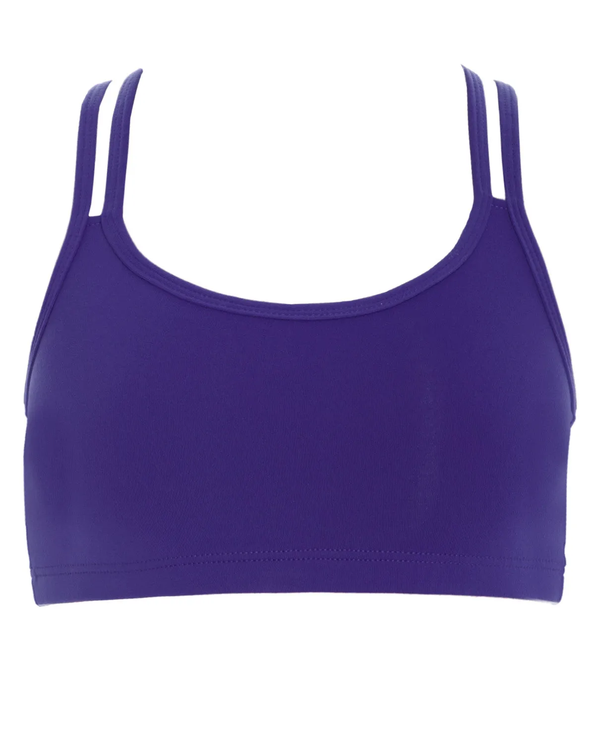 Energetiks Double Cross Crop Top, Childs, CC33