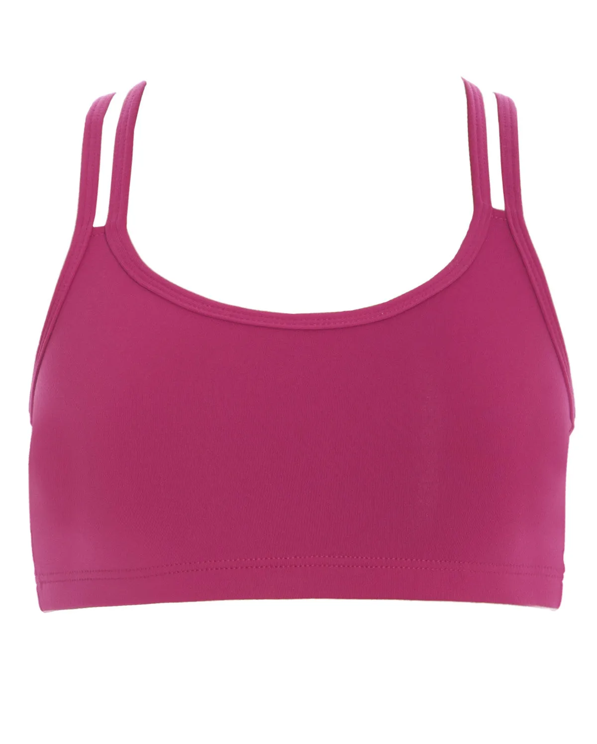 Energetiks Double Cross Crop Top, Childs, CC33