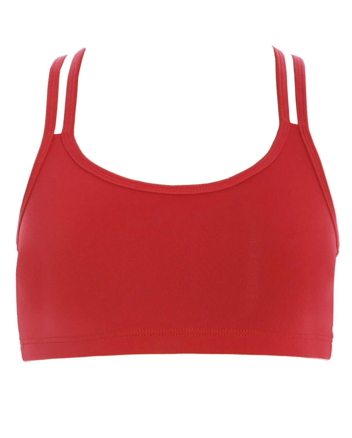 Energetiks Double Cross Crop Top, Childs, CC33
