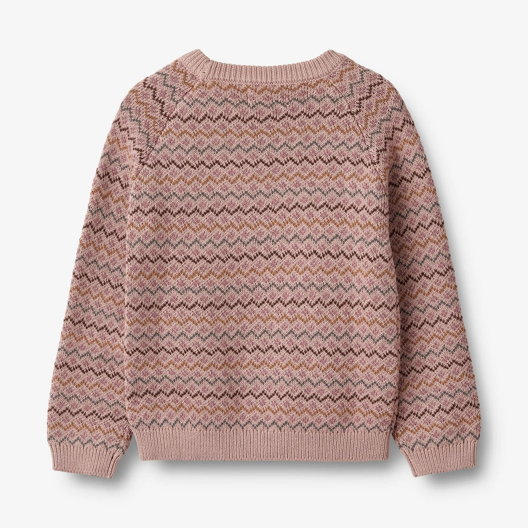Jacquard Pullover Nanna - dry rose