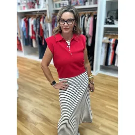 Lillian Sleeveless Crop Top