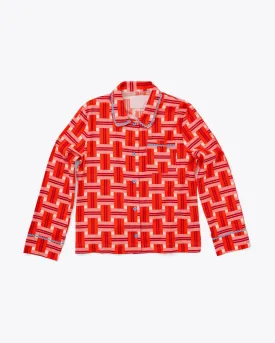Long Sleeve Leisure Shirt - Basket Plaid