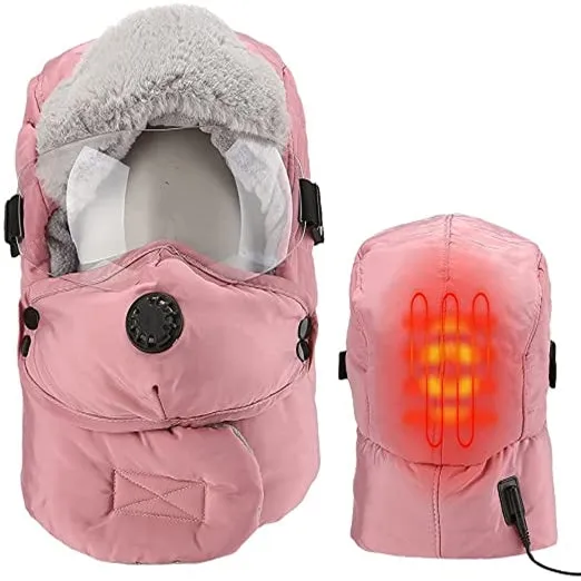 Men and Women's 3 Levels Control USB Heated Hat