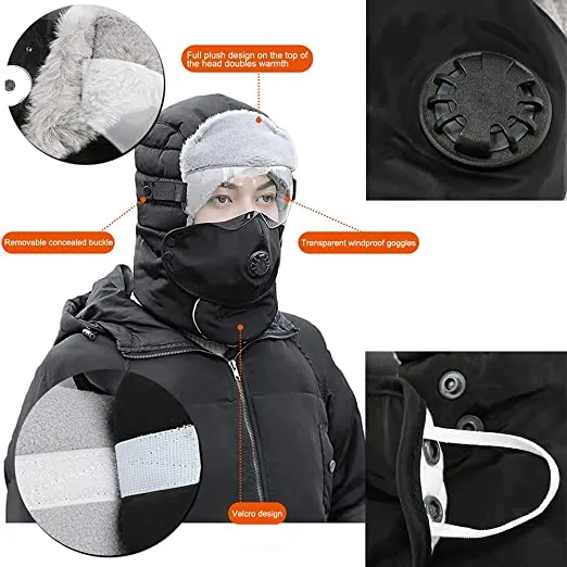 Men and Women's 3 Levels Control USB Heated Hat