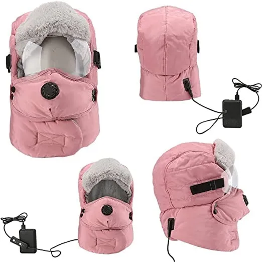 Men and Women's 3 Levels Control USB Heated Hat
