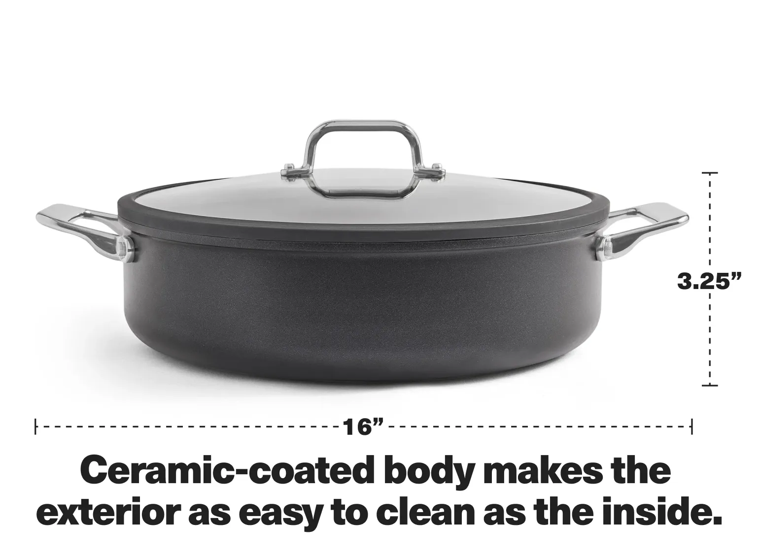 Nonstick 6 QT Rondeau - Final Sale