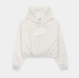 NSW Club Fleece Crop Womens Hoodie (White)