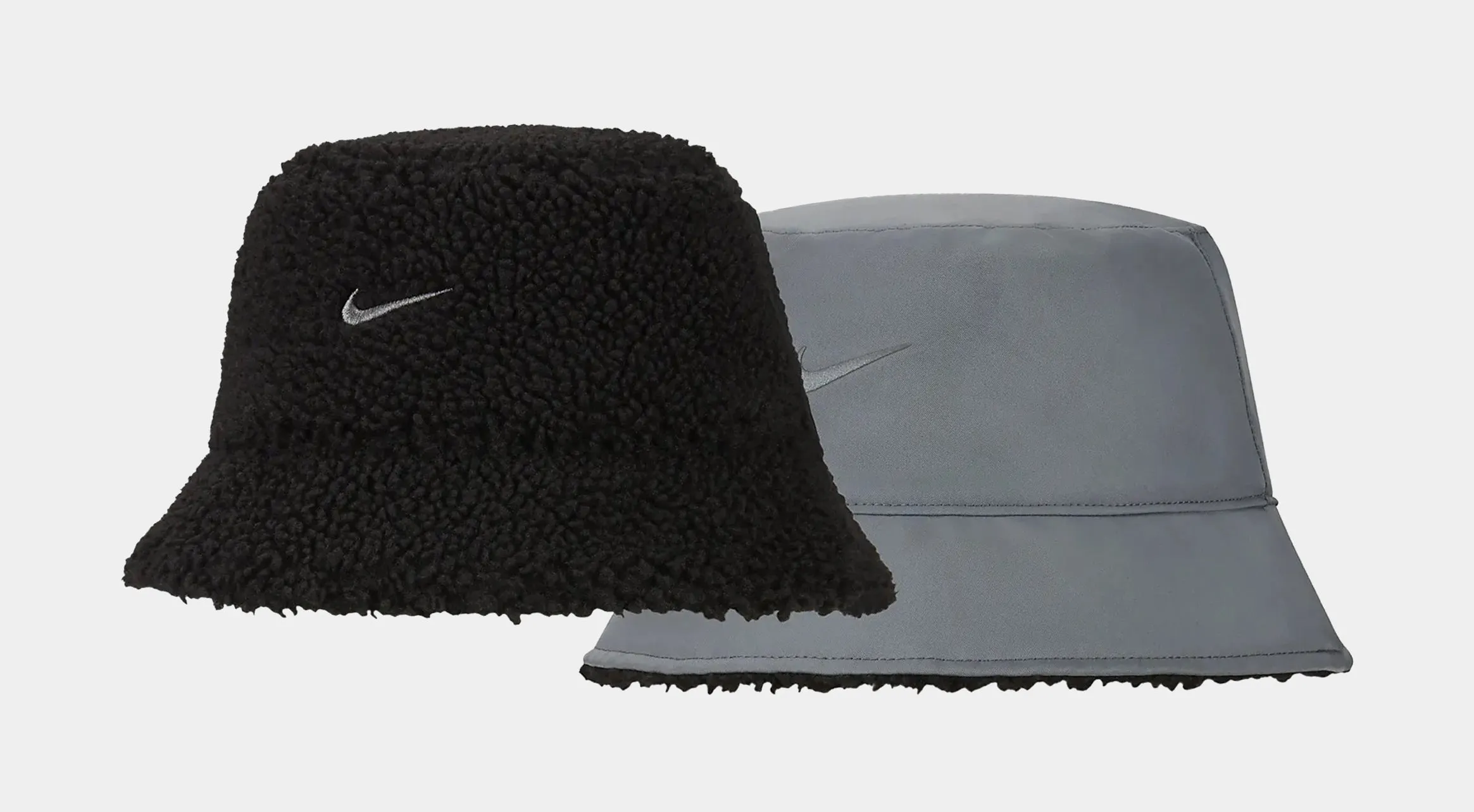 NSW Reversible Sherpa Bucket Mens Hat (Grey/Black)