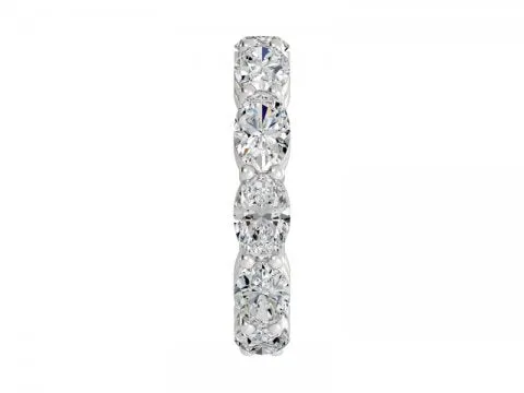Oval East / West Eternity Band