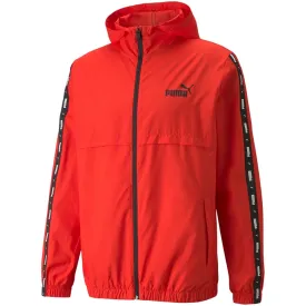 Puma Ess Tape Windbreaker Men's Jacket Red 847477 11