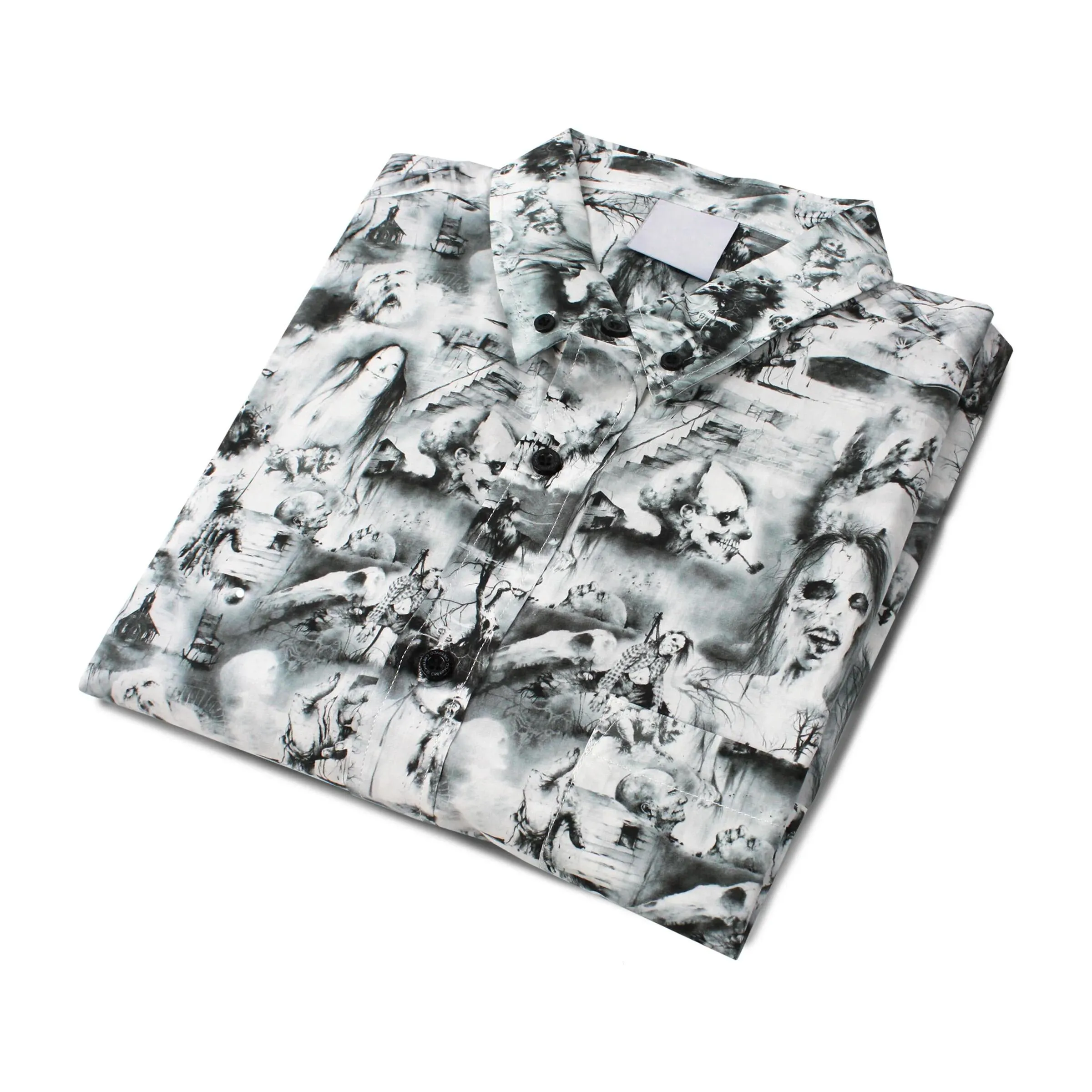 QUATREFOIL BUTTON-UP SHIRT