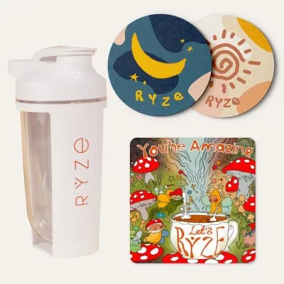 Shaker Bottle   FREE Gifts