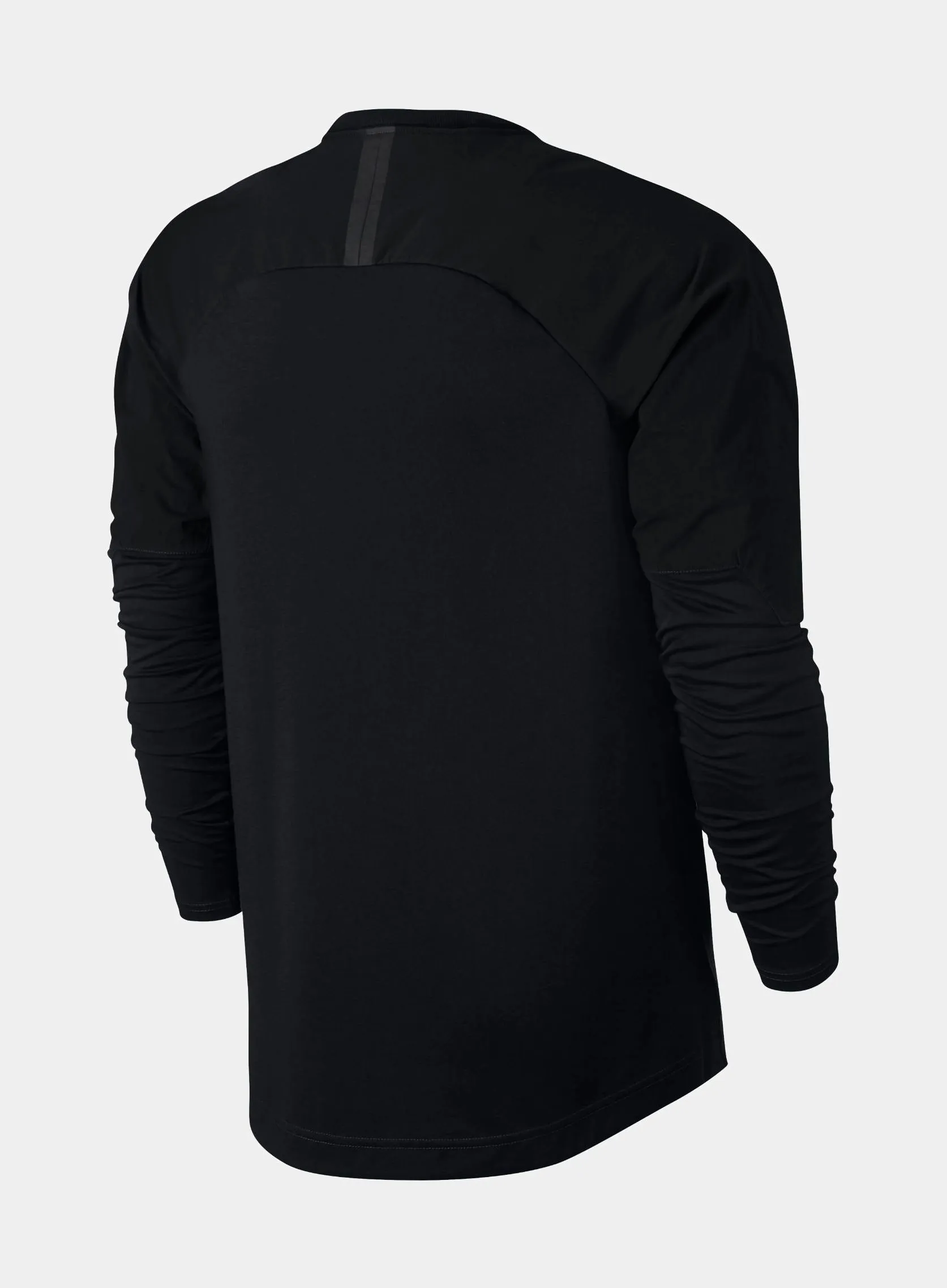 Sportswear Bonded Mens Long Sleeve T-Shirt (Black)
