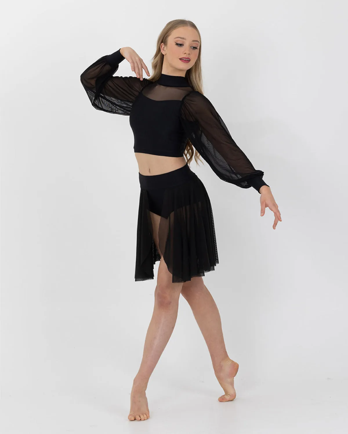 Studio 7, ANNABELLE CROP, Black, Childs, CHCT16