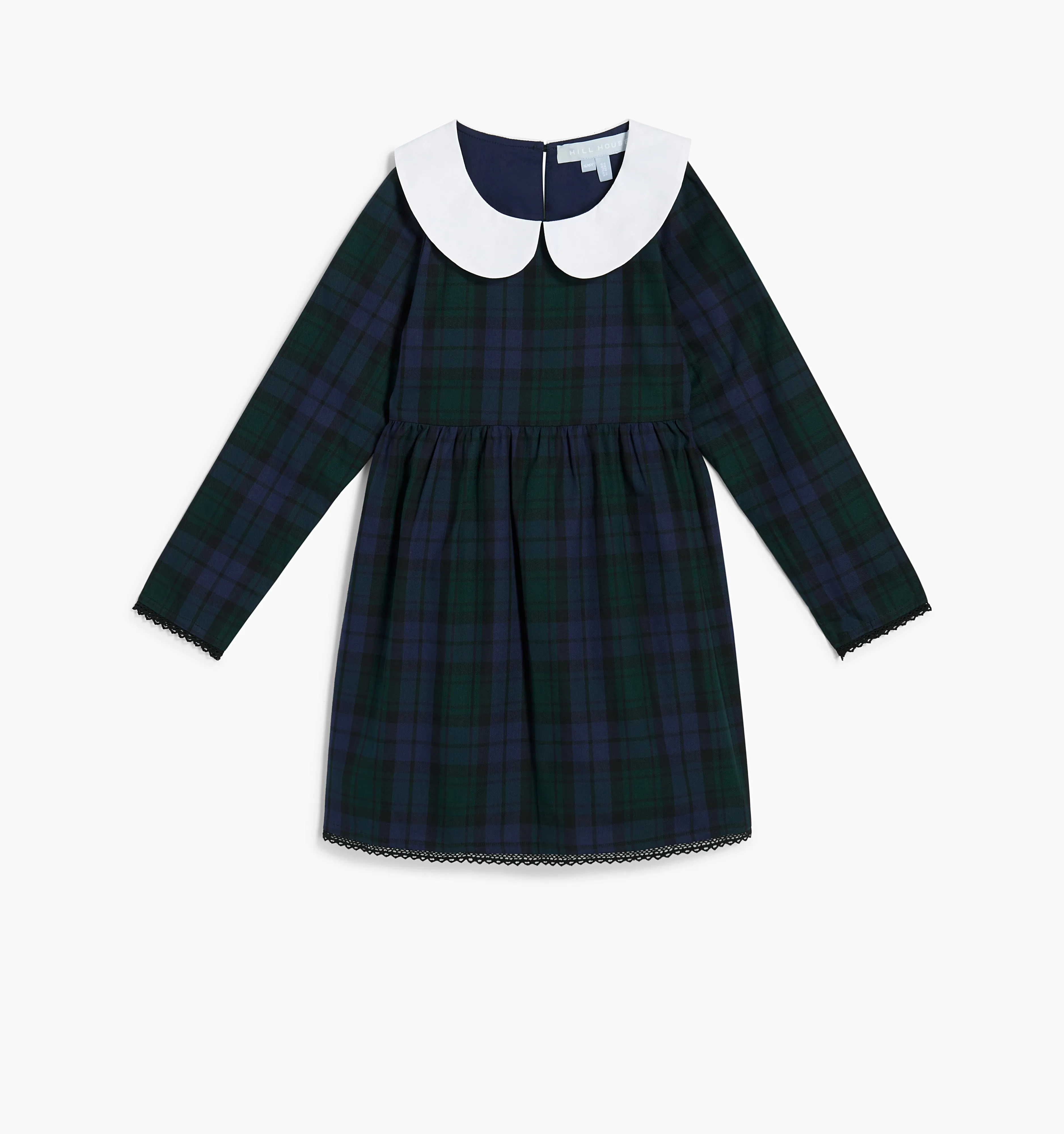 The Tiny Lottie Dress - Blackwatch Tartan