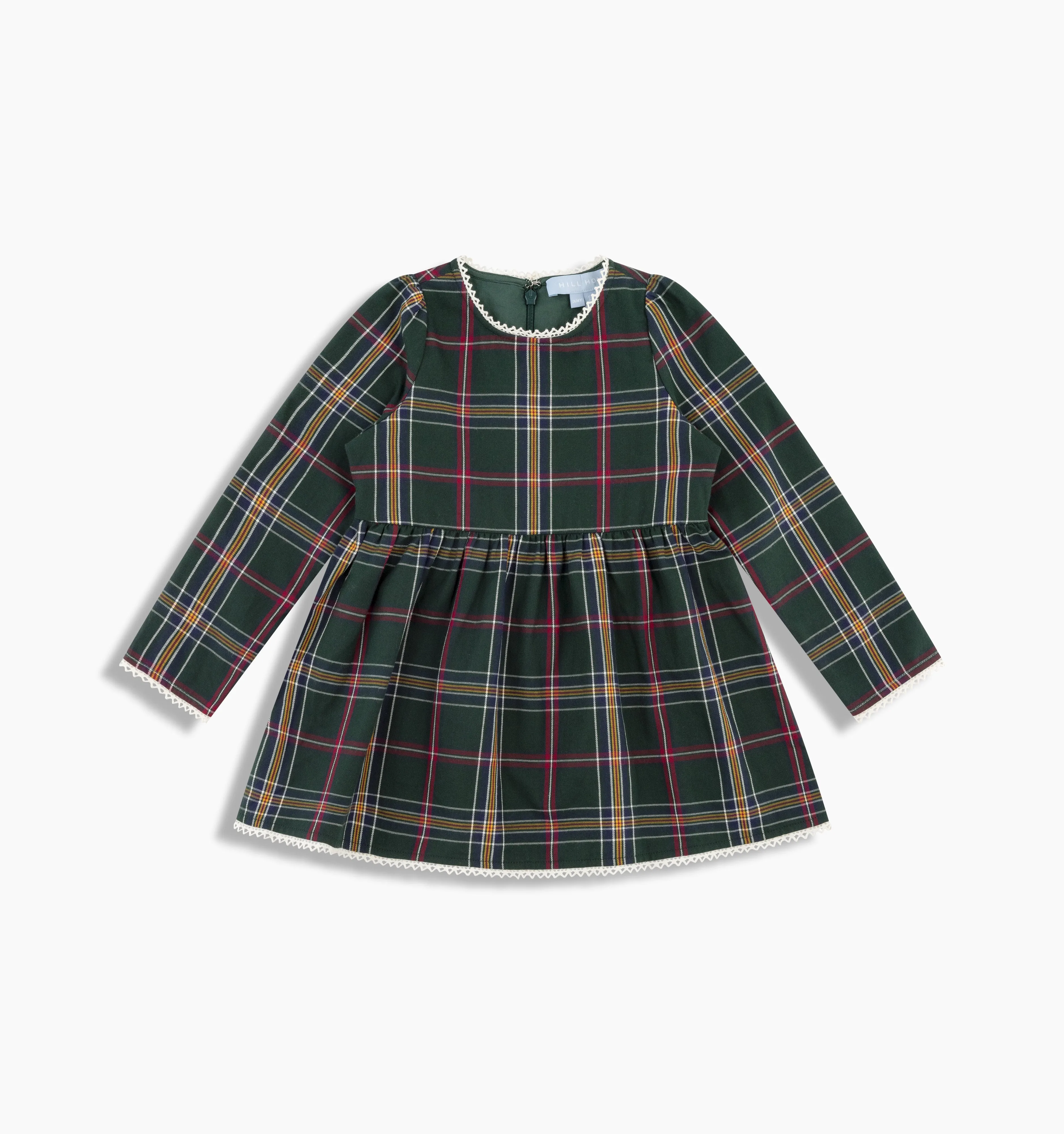 The Tiny Lottie Dress - Juniper Tartan