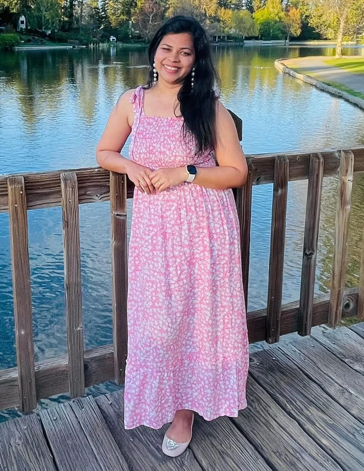 Tobrief Women's Boho Dress Summer Spaghetti Strap Square Neck Flowy Ruffle Beach Long Maxi Dress